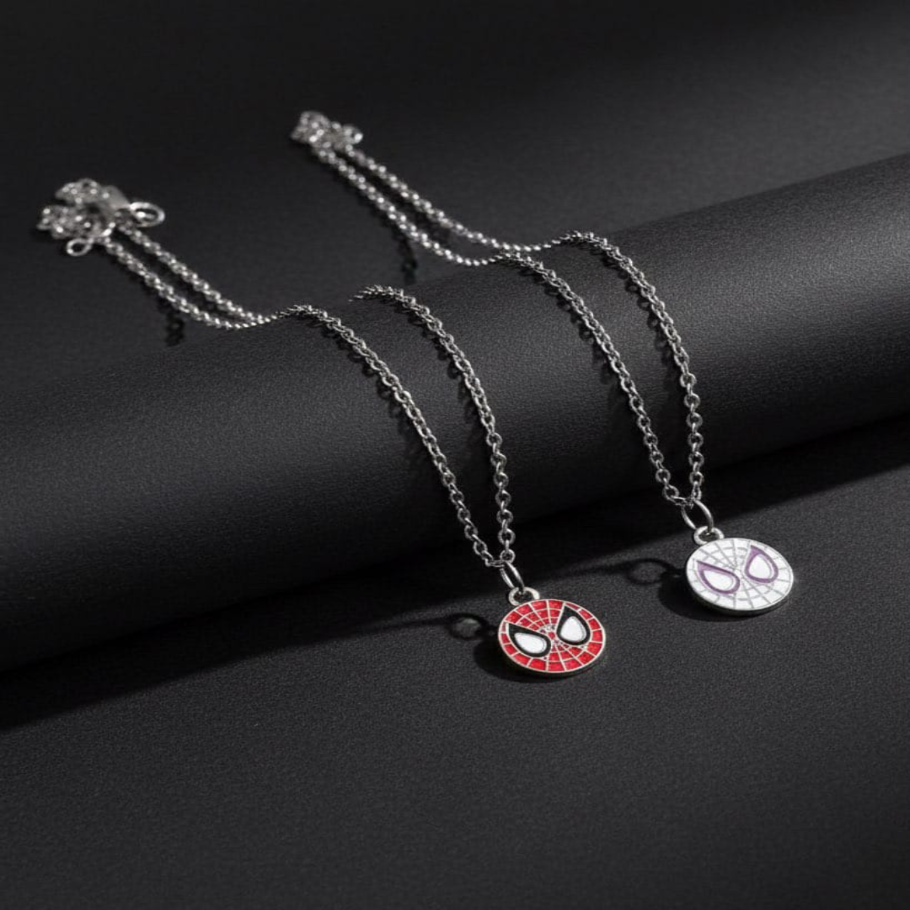 Gwen and spiderman chain