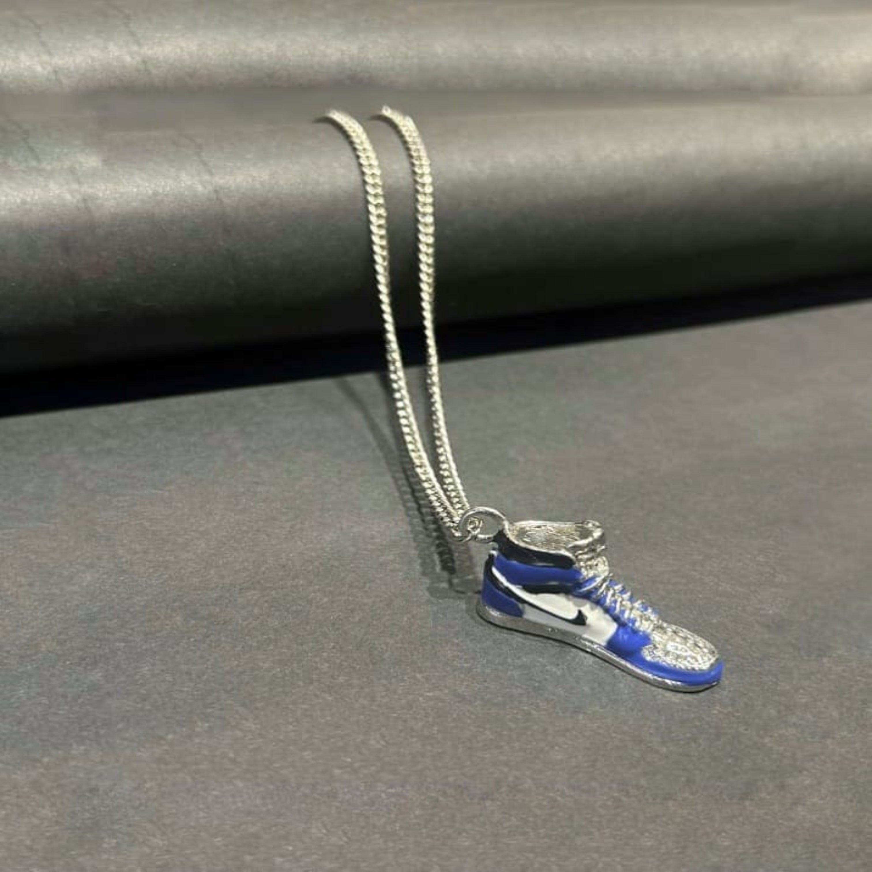 Nike Shoes Pendant Chain (Blue)- Thecharmingcharms09
